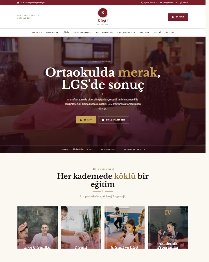 Tema 11 – Akademi tasarım önizlemesi