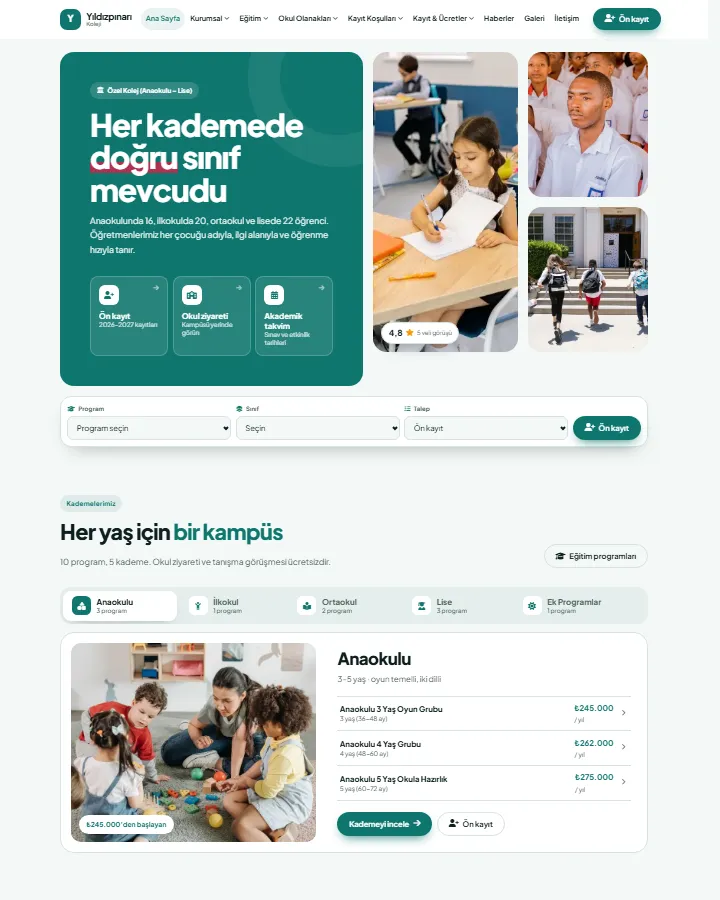 Tema 12 – Kampüs tasarım önizlemesi