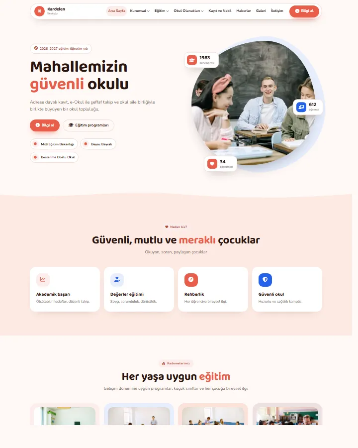 Tema 20 – Pusula tasarım önizlemesi