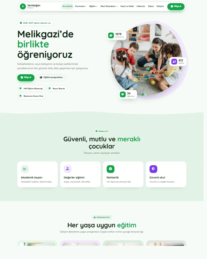 Tema 30 – Pusula tasarım önizlemesi